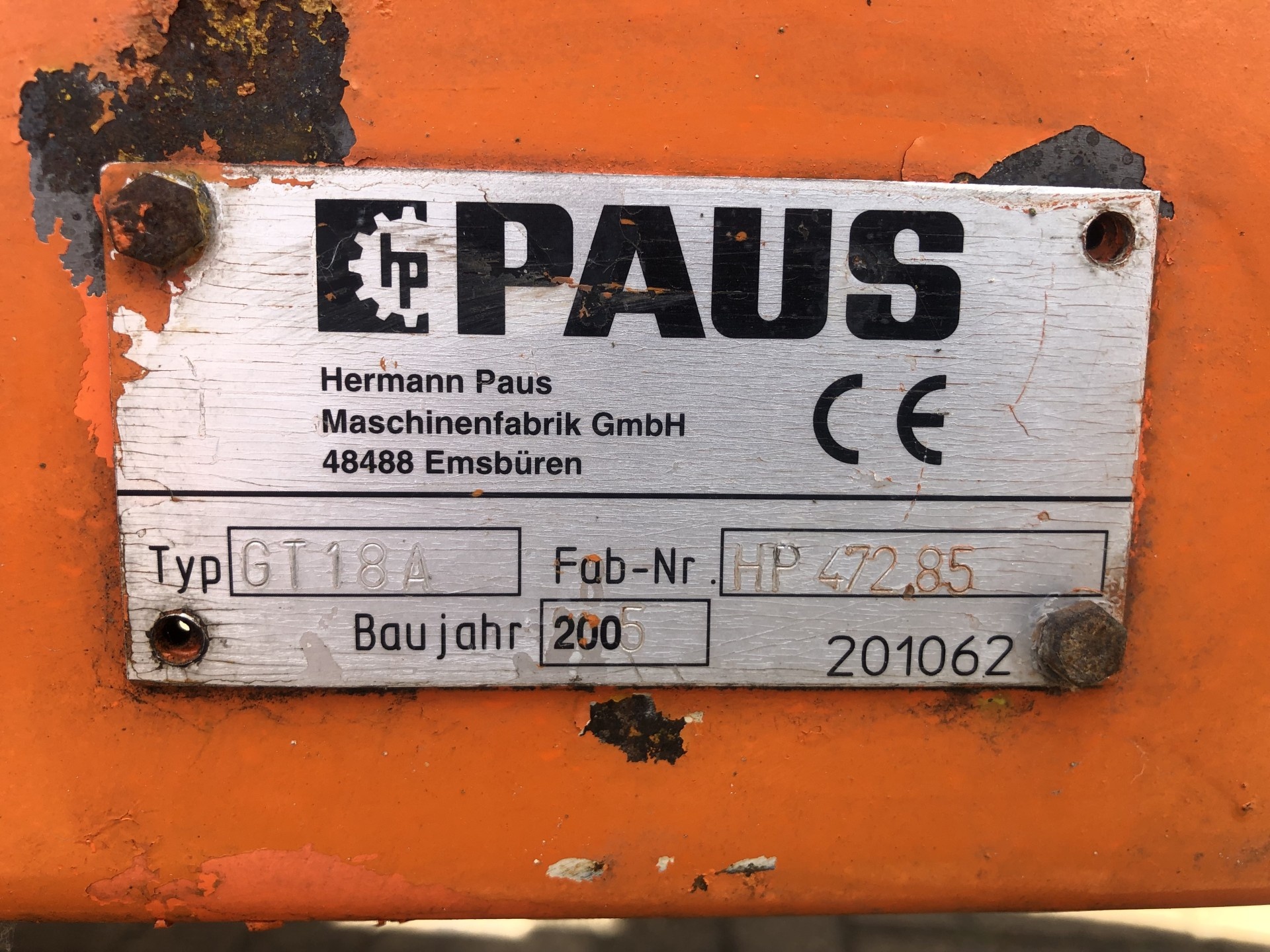 PAUS GT18